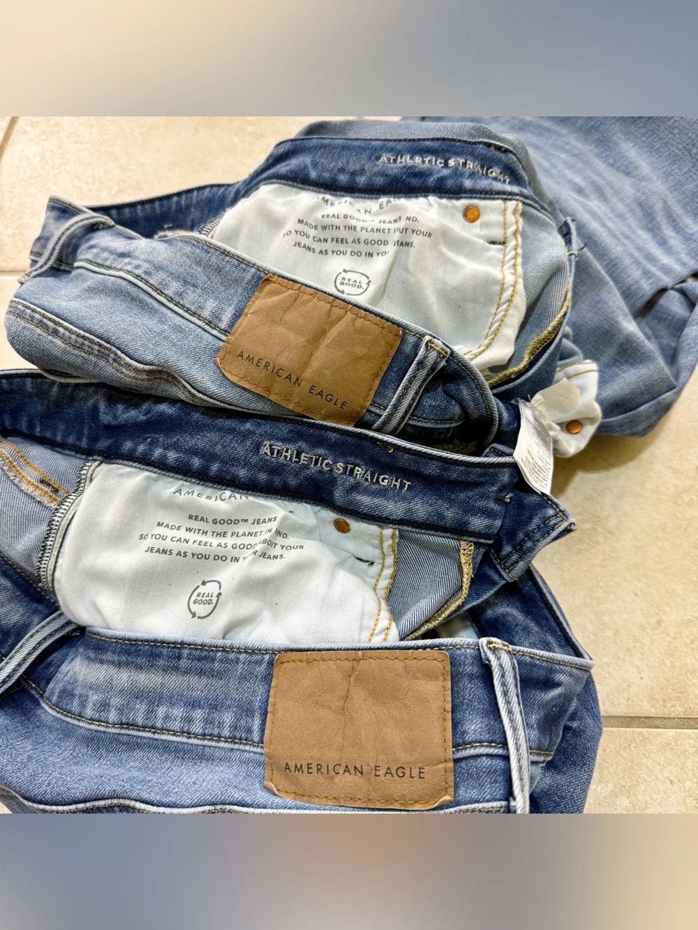 2 American Eagle Athletic Straight 36x32 AirFlex